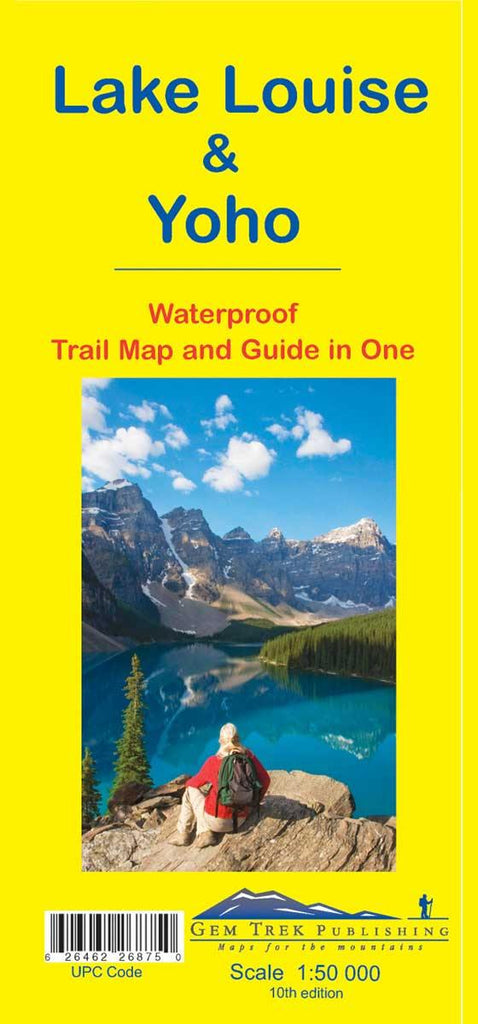 Lake Louise/Yoho Waterproof Map - Alpine Book Peddlers - Chateau Mountain Sports 
