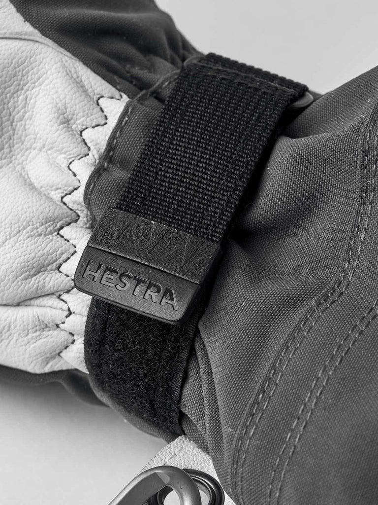 Army Leather Heli Ski 3 Finger Glove Men's - Hestra - Chateau Mountain Sports 