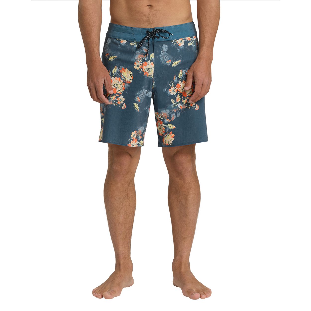 Boardshort River Woods Bleu Clair Taille 8 – État Très Bon – J TOP RC1216