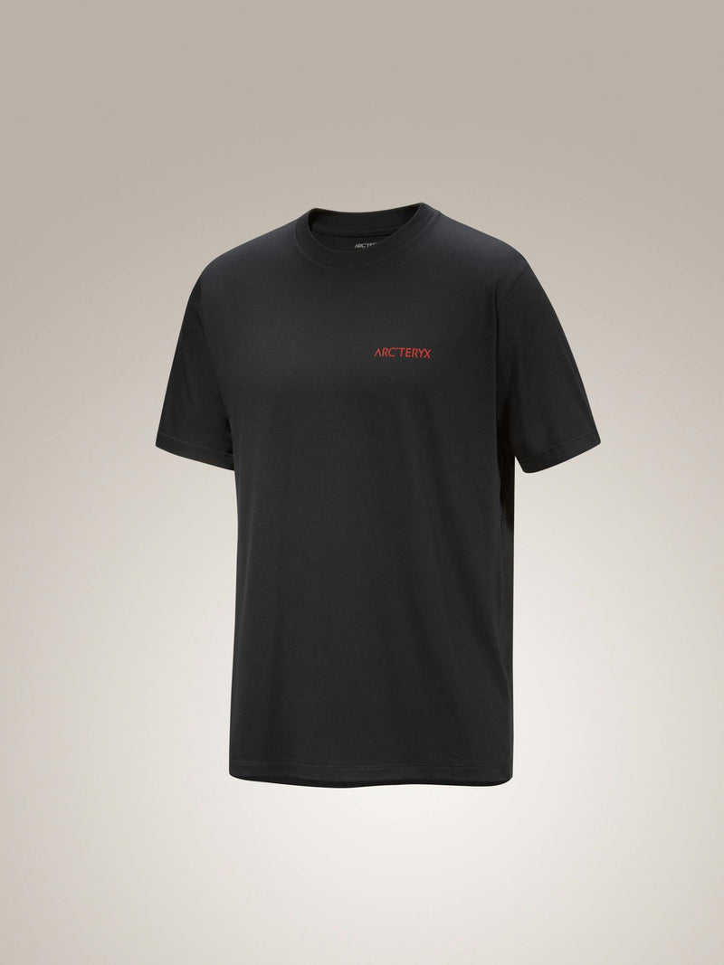 Kragg SL Cotton Blurred Bird SS Shirt Men's