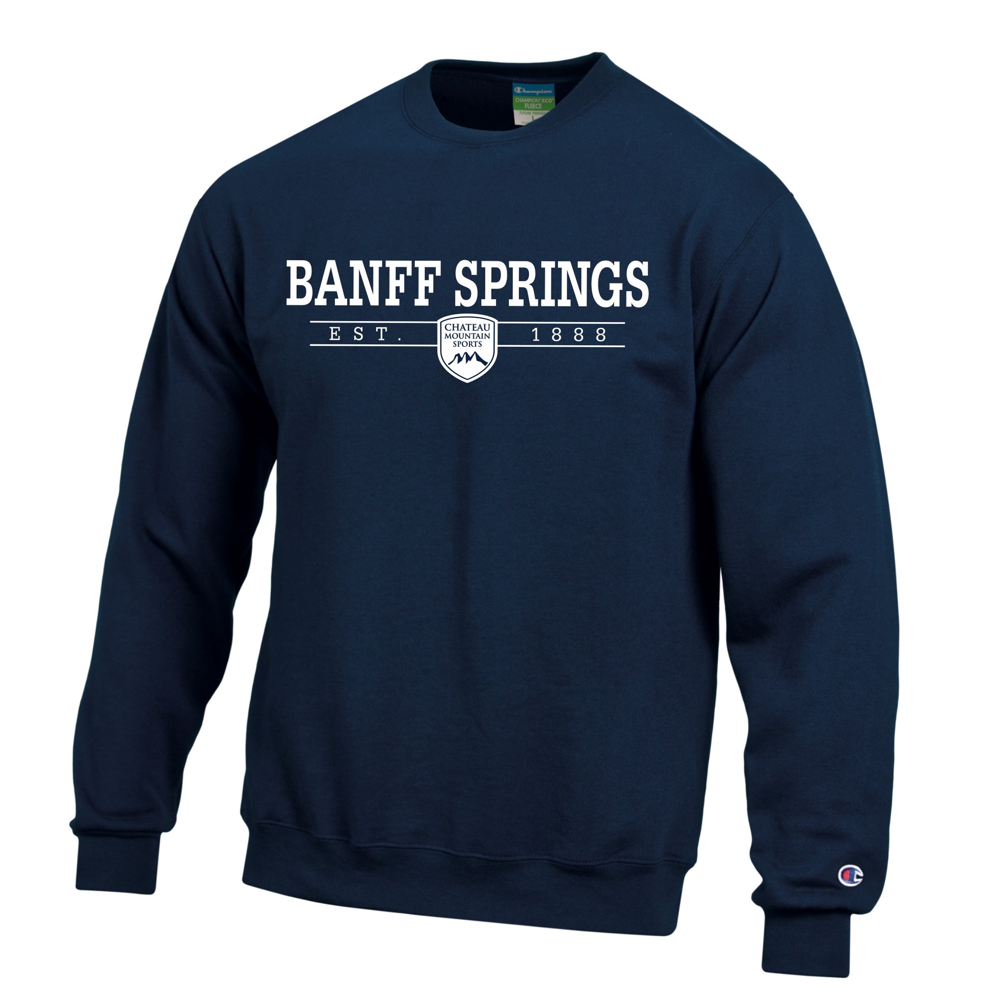 Banff Springs CMS Crew Sweatshirt – Château Mountain Sports