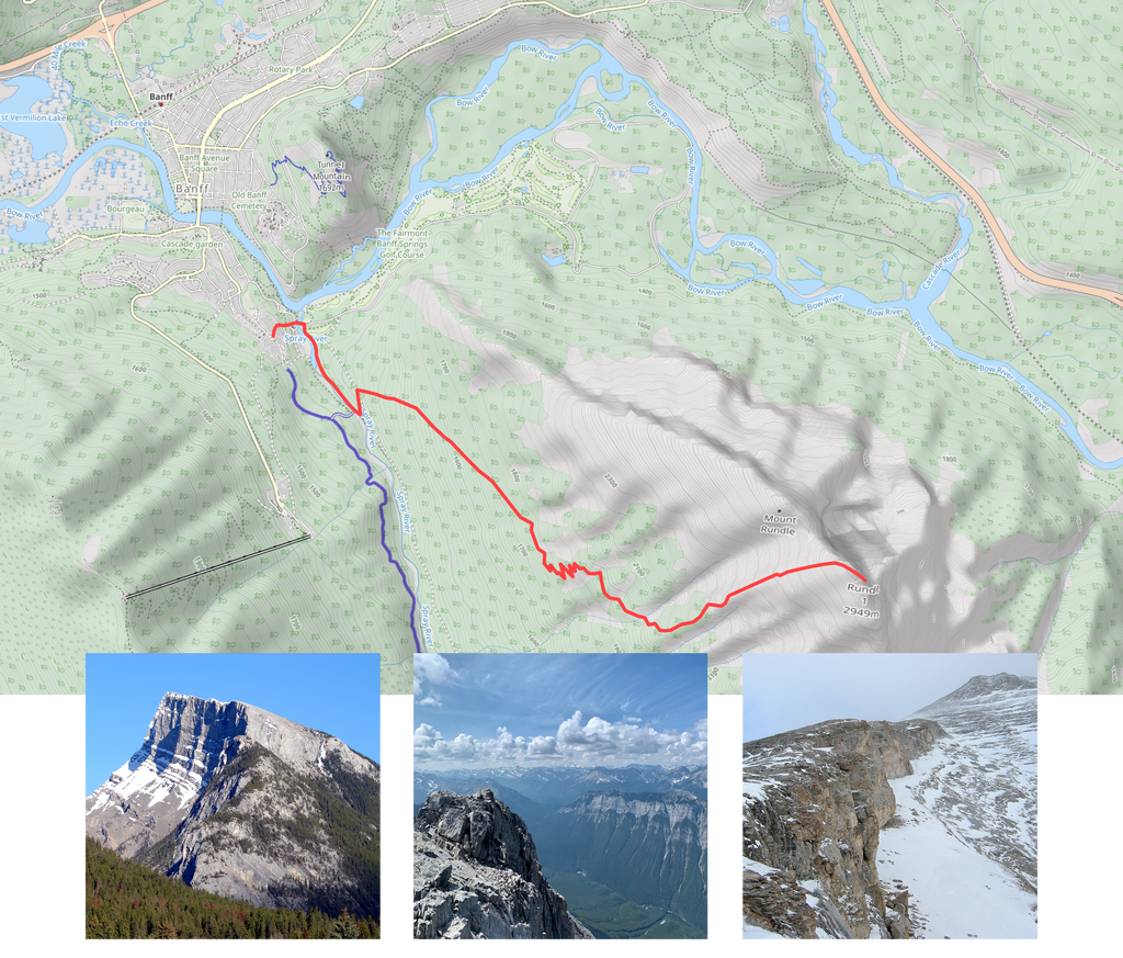 Mount Rundle Route Hike Homepage – Château Mountain Sports