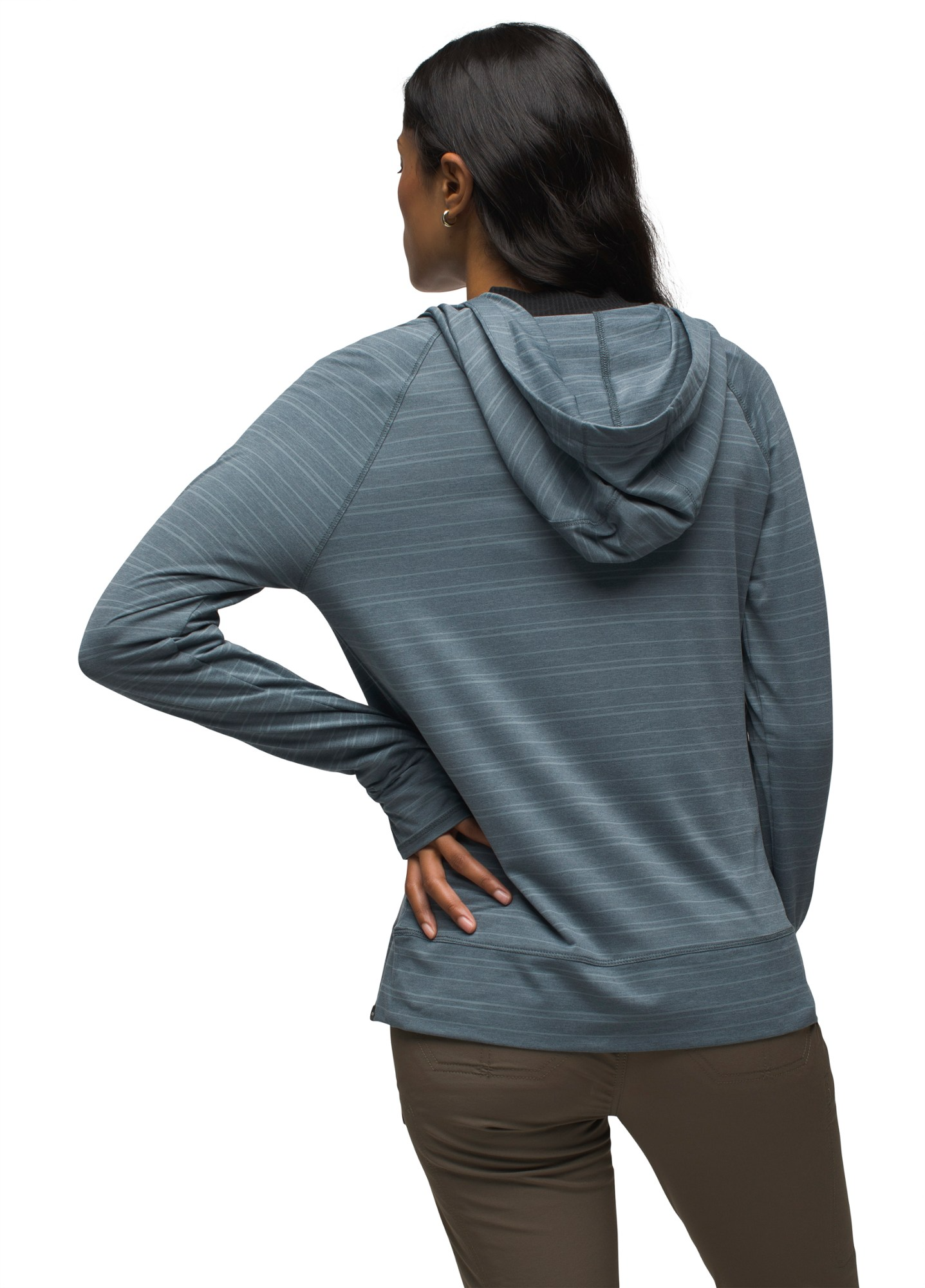 Prana henley 2025 hooded sweater