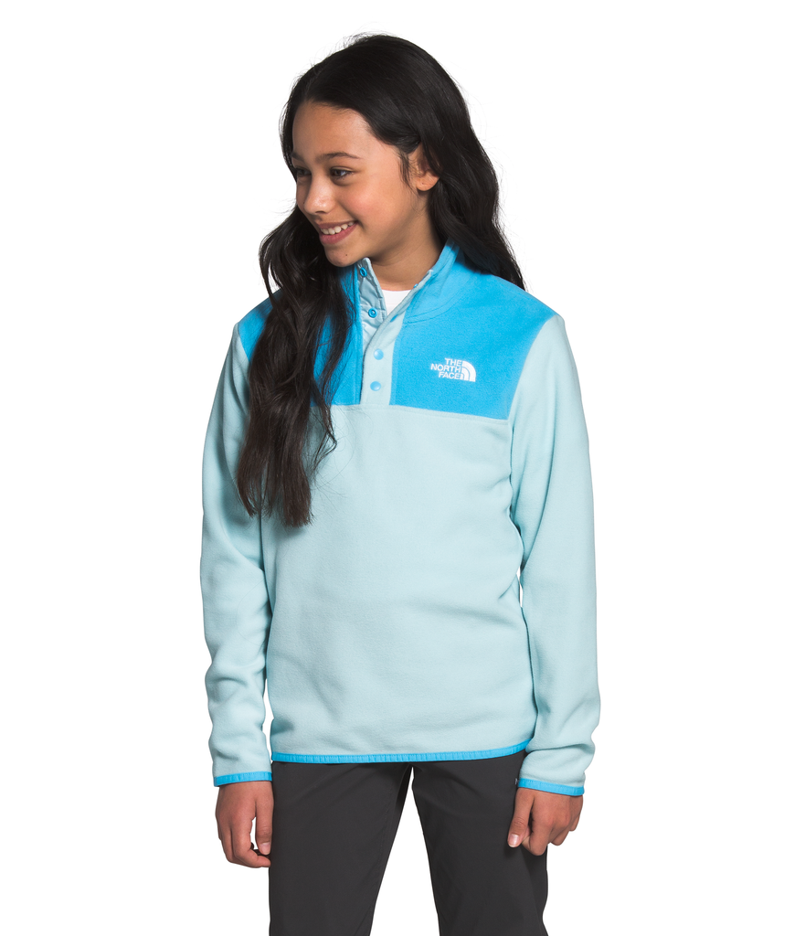 Glacier 1/4 Snap Pullover Fleece Kids' - The North Face - Chateau Mountain Sports 