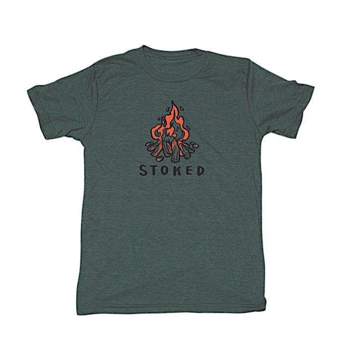 Stoked T Shirt Men's - Ambler - Chateau Mountain Sports 