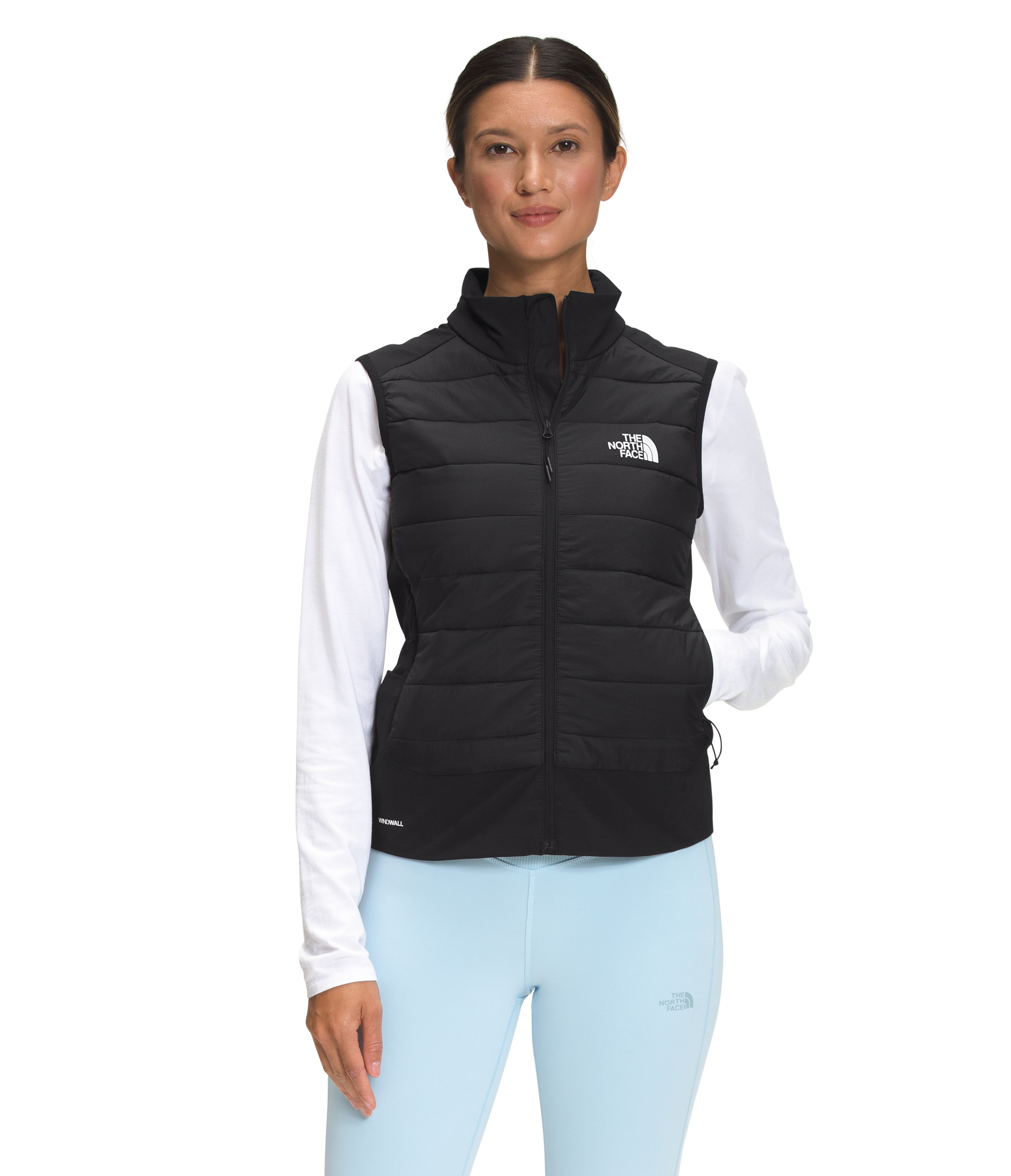 North face top windwall vest women's