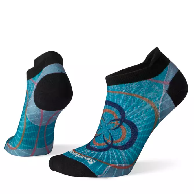 PhD Cycle Ultra Light Print Micro Socks - Women's - Smartwool - Chateau Mountain Sports 
