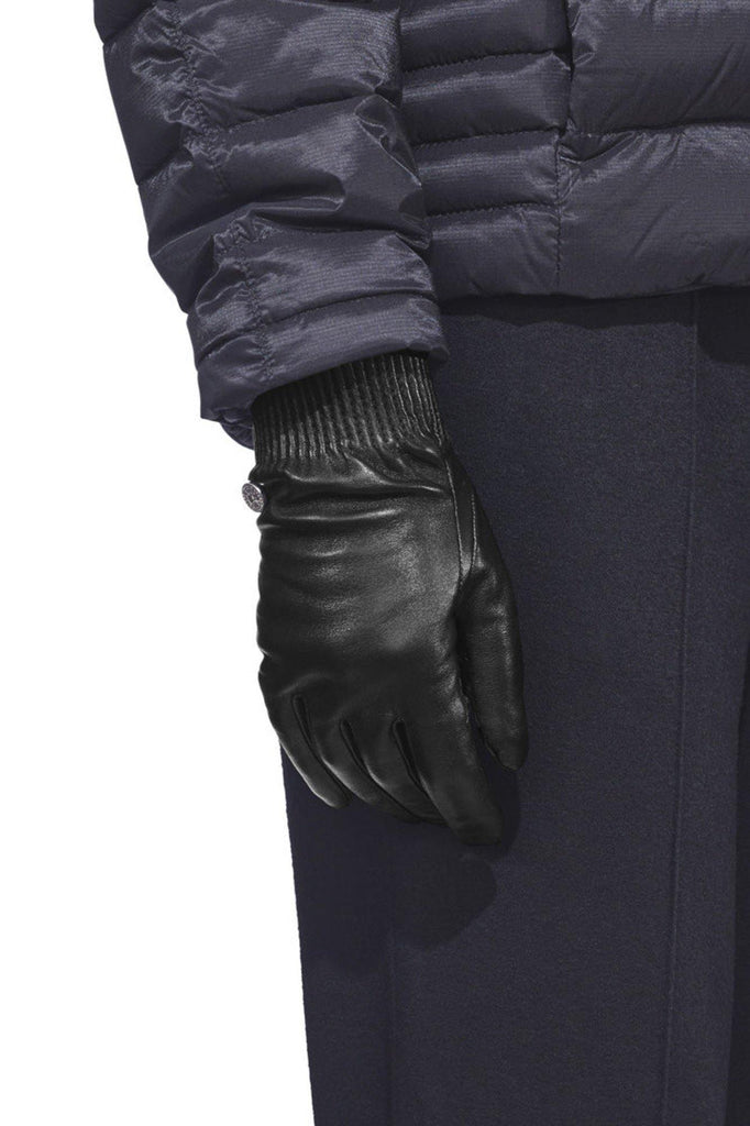 Leather Rib Gloves Women's - Canada Goose - Chateau Mountain Sports 