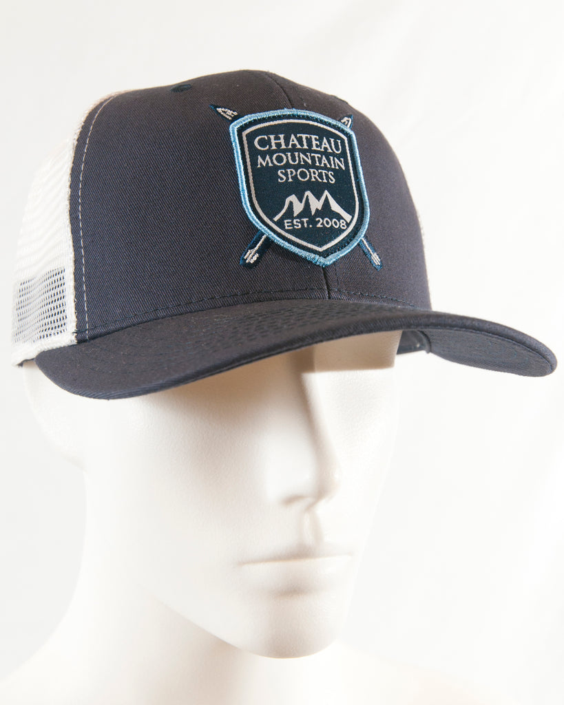CMS Shield w/Skis Trucker Hat - Pukka - Chateau Mountain Sports 