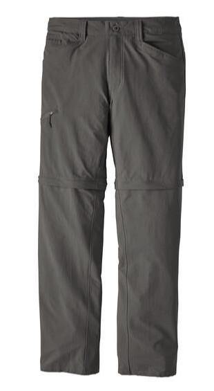 Patagonia Quandary Convertible Pants - Men's 38 Forge Grey