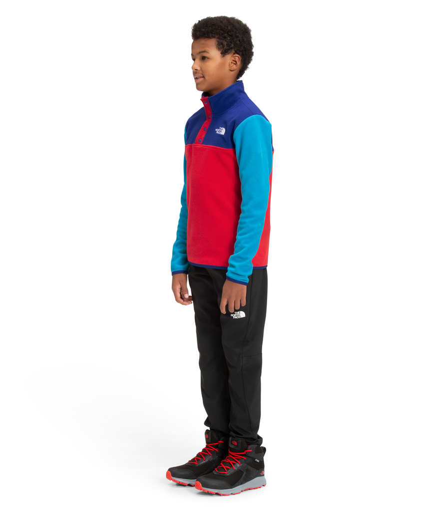 Glacier 1/4 Snap Pullover Fleece Kids' - The North Face - Chateau Mountain Sports 