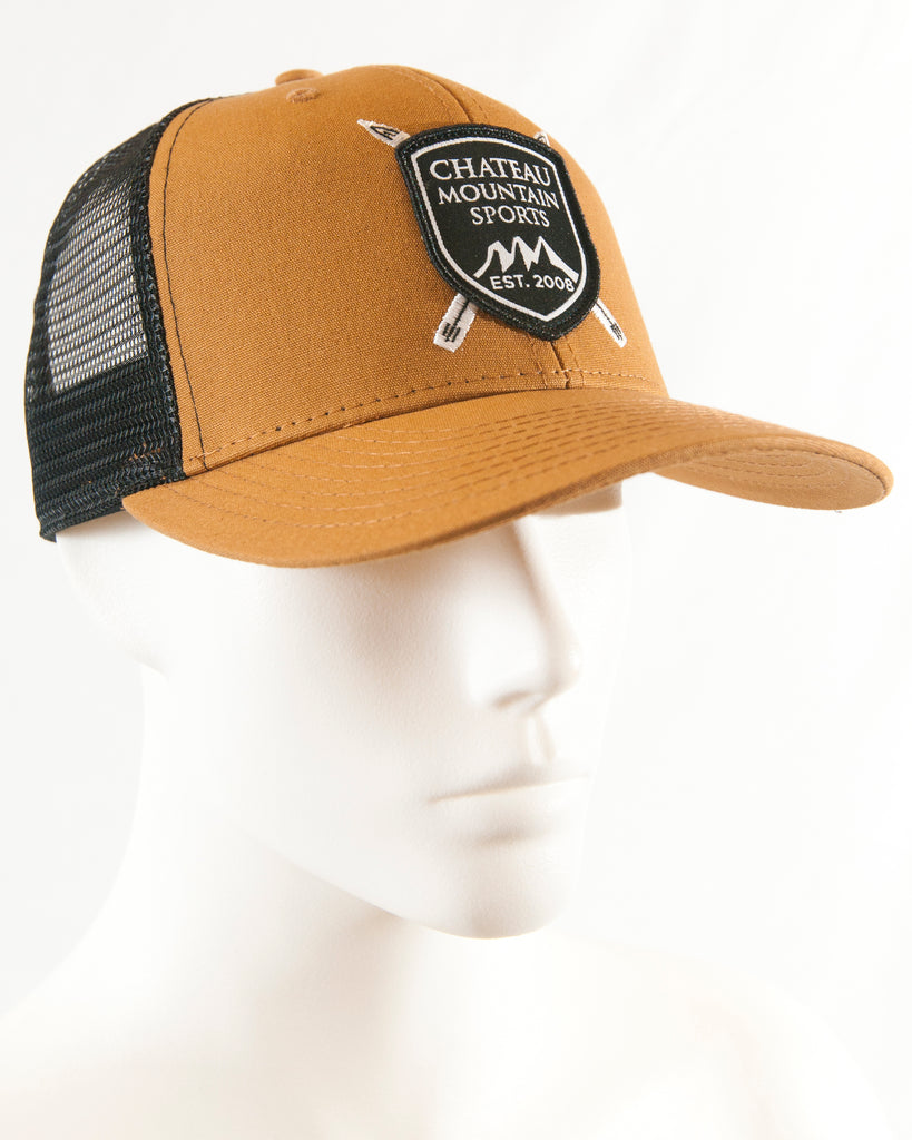 CMS Shield w/Skis Trucker Hat - Pukka - Chateau Mountain Sports 