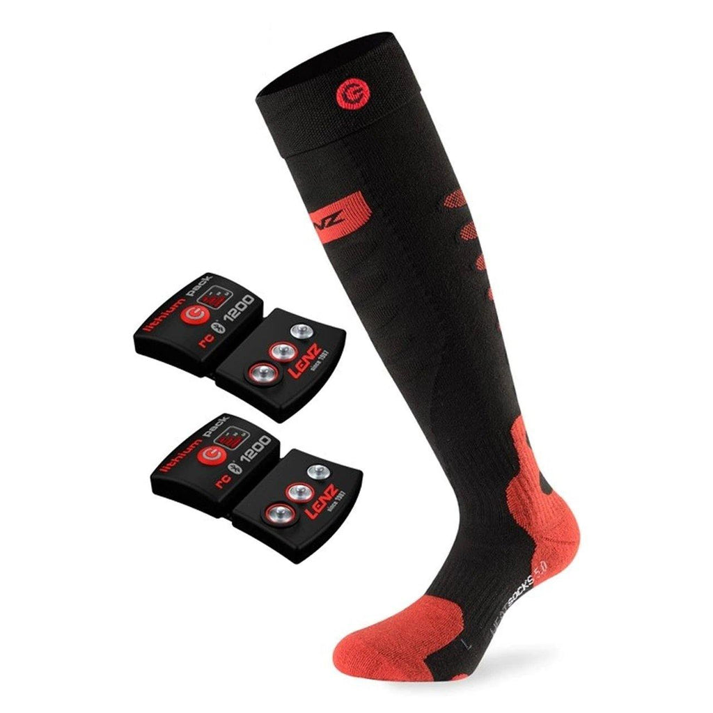 Heat Sock 5.0 Toe Cap Slim Fit Women's - Lenz - Chateau Mountain Sports 