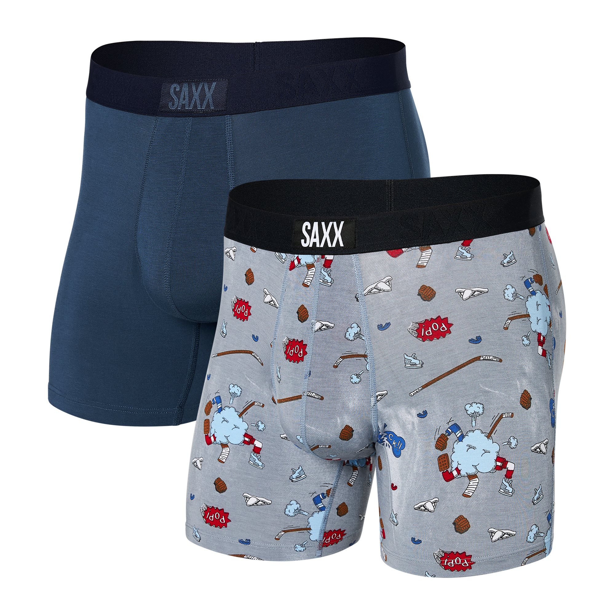 SAXX Underwear 3-Pack Vibe Super Soft Boxer Briefs - Mens